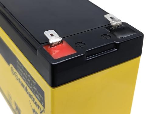 SUN Battery SB12-7.2LV0 12V 7,2Ah Blei Akku AGM mit VdS